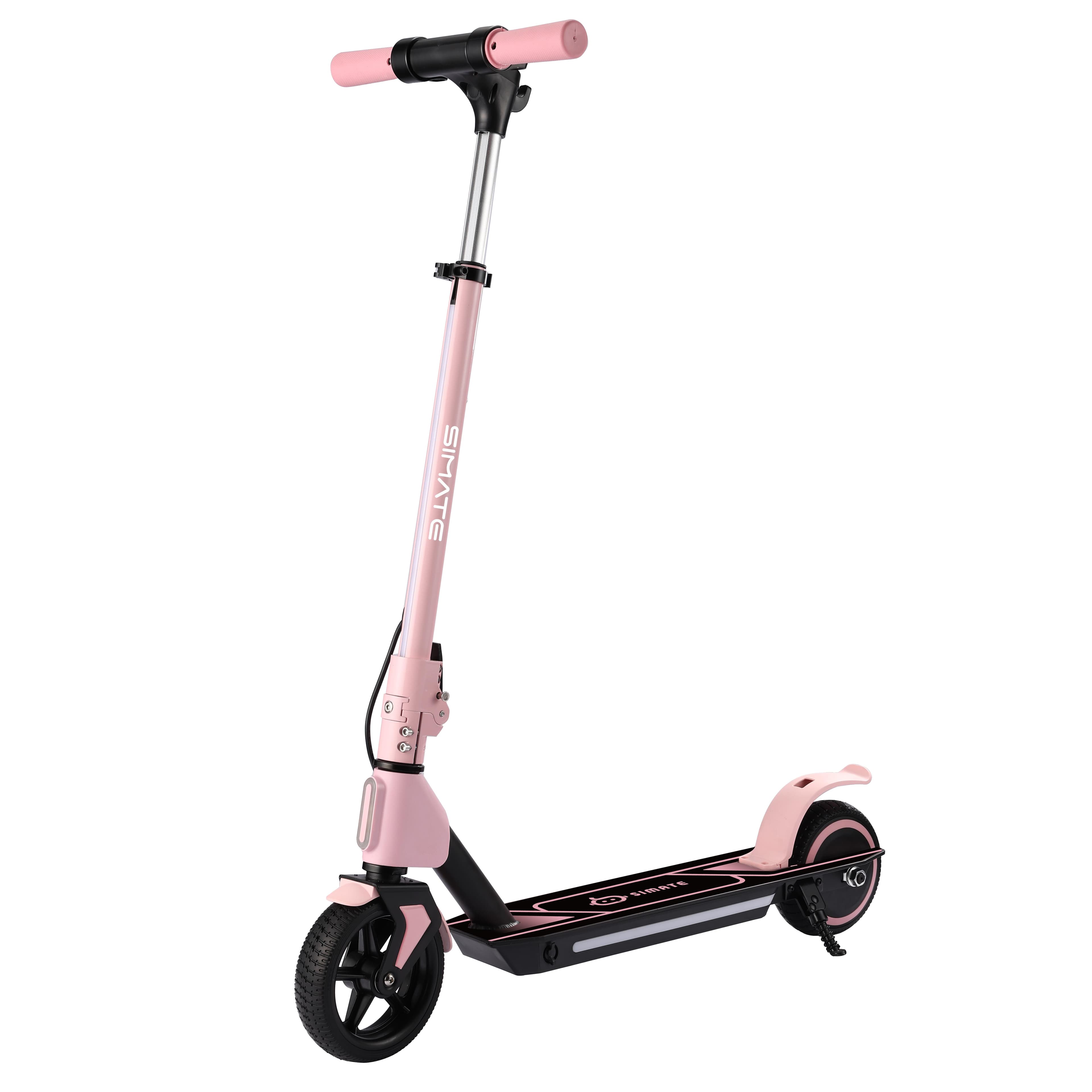 Simate S2 Pro składana hulajnoga elektryczna dla dzieci, akumulator 21,6 V, 2,5 Ah, opony 6,5 cala, ładowność 70 kg, bezpieczna hulajnoga