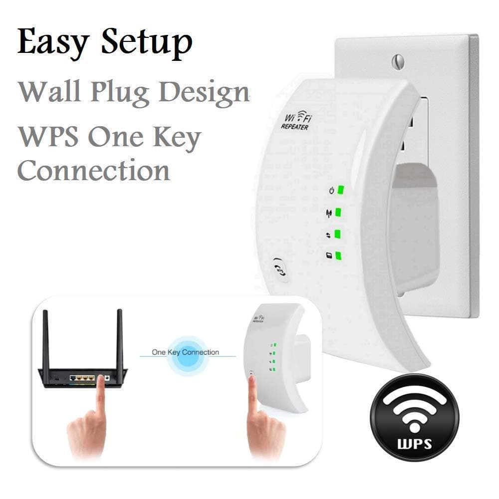 Bezprzewodowy wzmacniacz WiFi, wzmacniacz WiFi Ultraboost, wzmacniacz WiFi o dużym zasięgu, wzmacniacz Wi-Fi 300M, punkt dostępu czarny