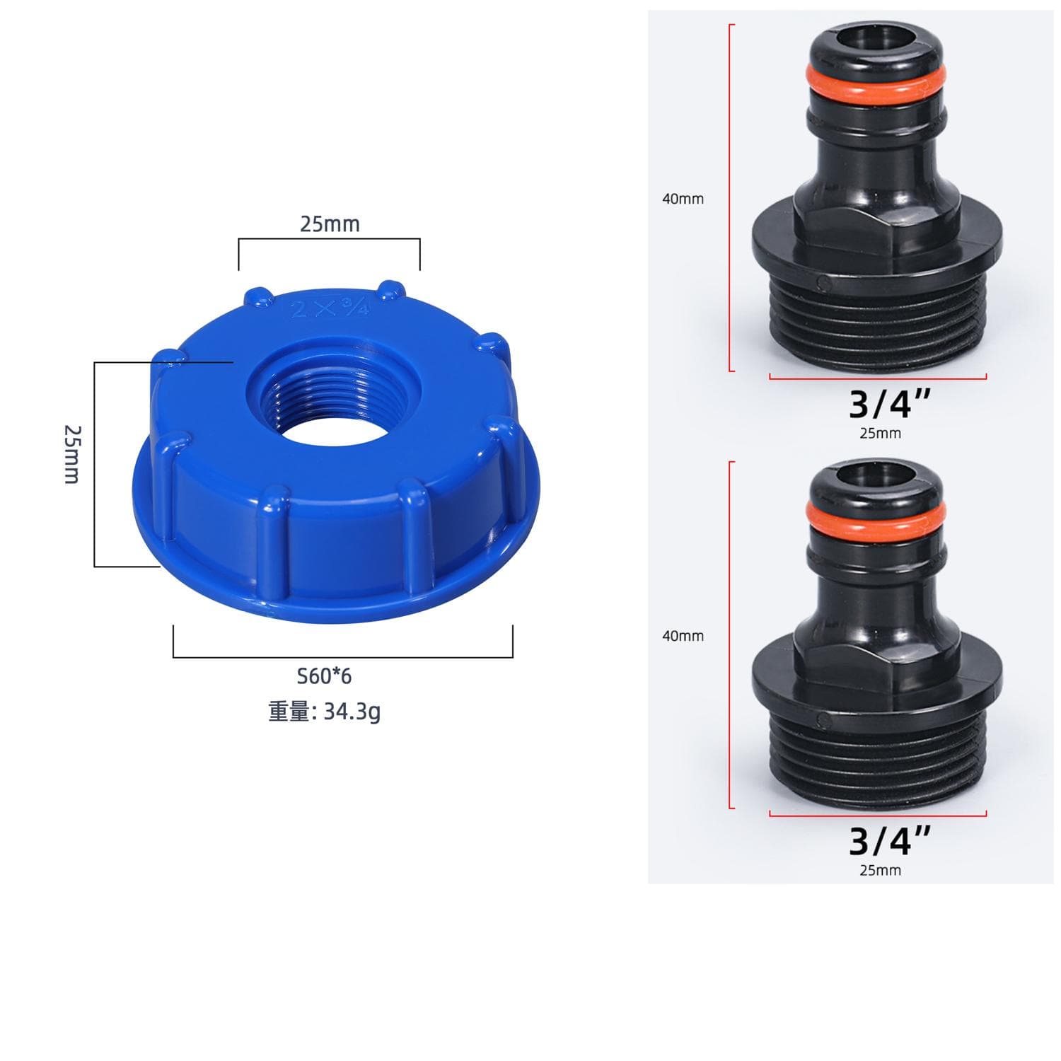 1 Zestaw Adapter do Napełniania Zbiornika Wody Kampera Przyczepy Kempingowej Złącze Z Bazą Szybkiego Złącza Zestaw Kontrolny Adapter Części