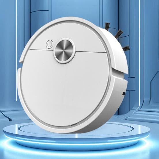 3 w 1 Robot Odkurzający Zamiatający Mocne Ssanie Wydajny Ultra Smukły Mini Robot Czyszczący Automatyczny Odkurzacz różowy