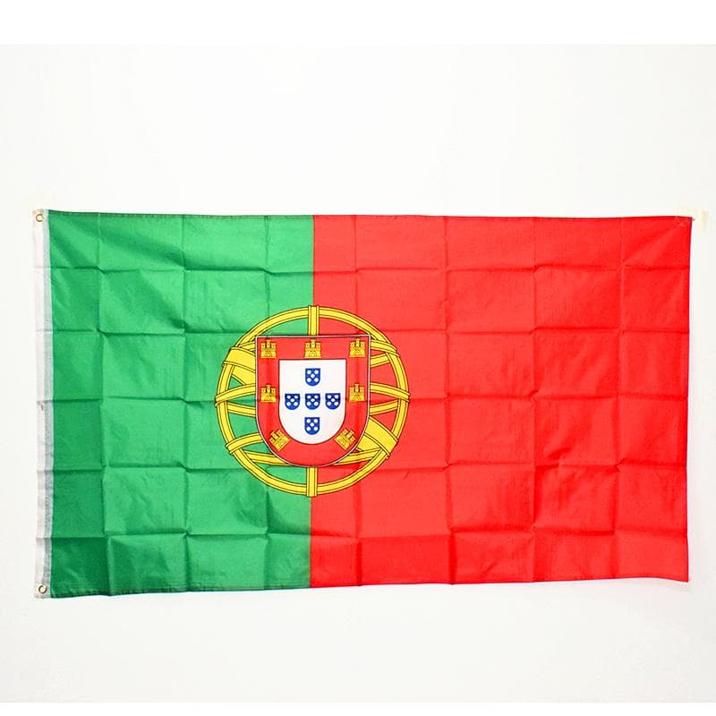 Flaga Narodowa Portugalii 90*150cm 3x5 Stóp na spotkanie Paradę imprezę Do zawieszenia Dekoracja Domu baner