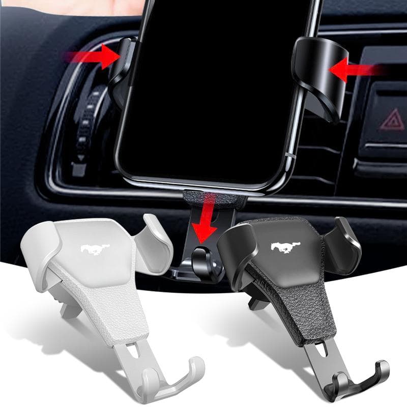 Uchwyt Samochodowy na Telefon Klips do Kratki Nawiewu Mocowanie Stojak Uchwyt na Telefon Komórkowy GPS Dla Ford Focus mk2 mk3 Fiesta mk7 Ranger