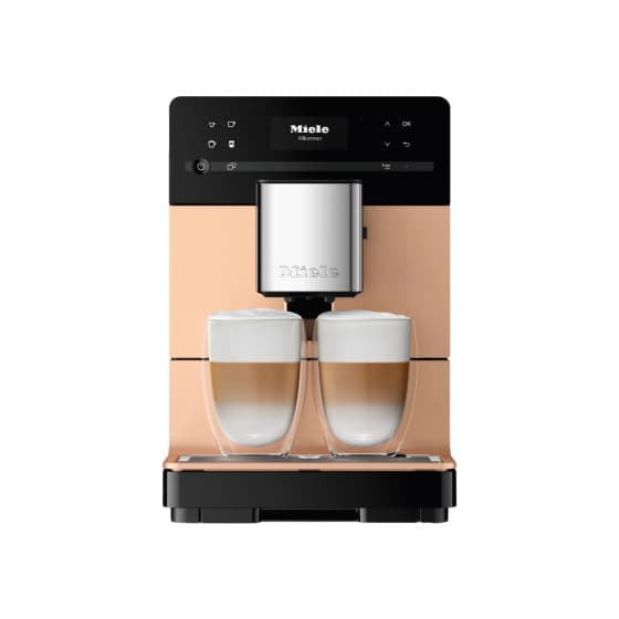 Ekspres ciśnieniowy Miele CM 5510 Silence Rose Gold - miedziany/czarny