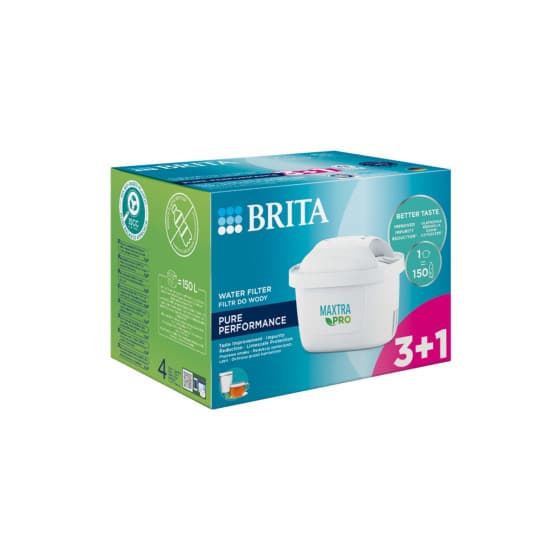 BRITA Maxtra PRO Pure Performance filtr do wody, 4 (3+1) szt.
