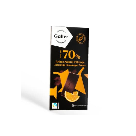 Czekolada Galler Dark Orange, 80 g