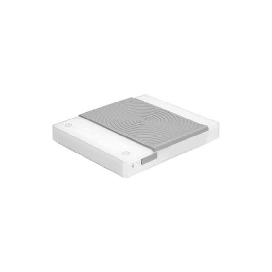 Waga do kawy Timemore Black Mirror Basic 2.0 z timerem - elektryczna, biała
