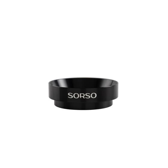 Pierścień dozujący SORSO Barista z aluminium, 58 mm – czarny