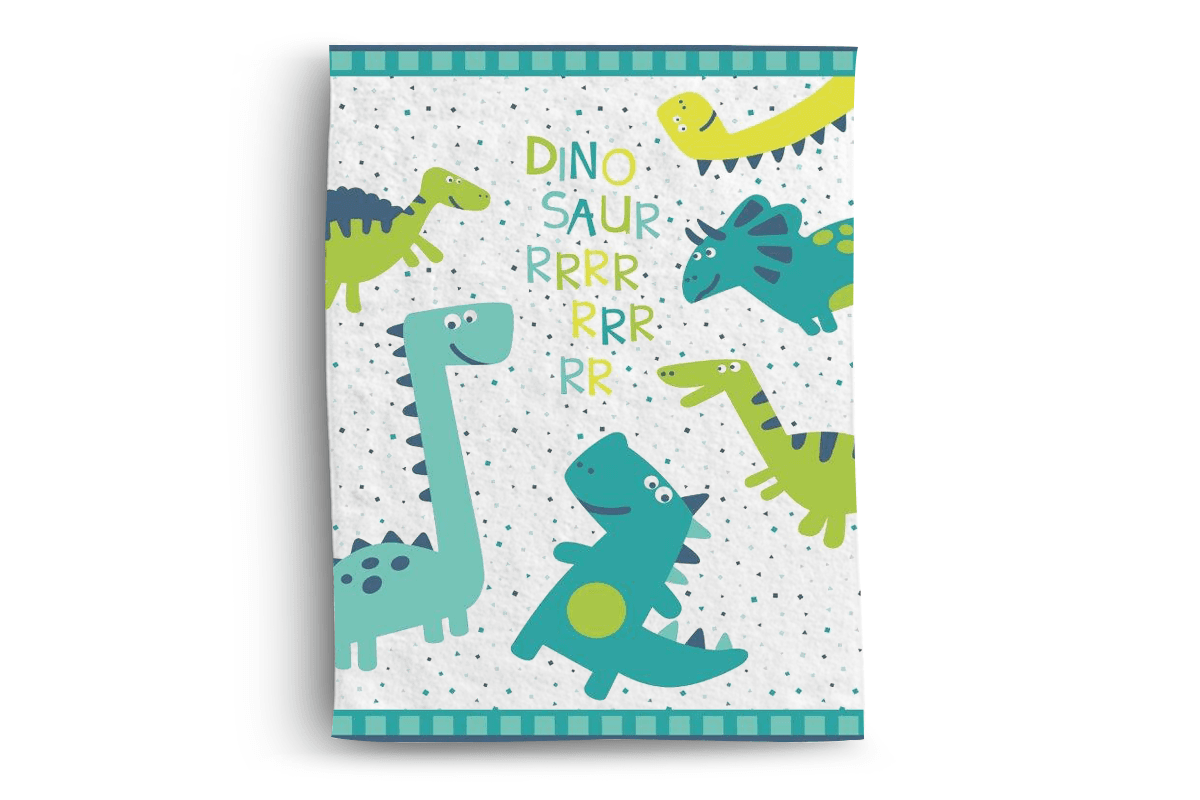 Koc dziecięcy dinozaury TIMMO