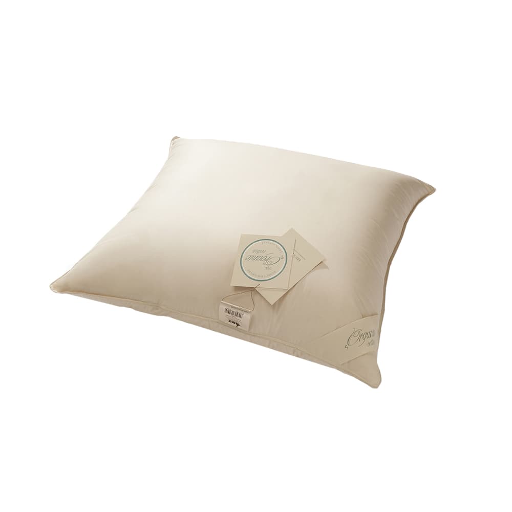 Poduszka Organic Cotton AMZ 40x60 cm Soft Jednokomorowa puch gęsi 100%, batyst bawełniany 100%