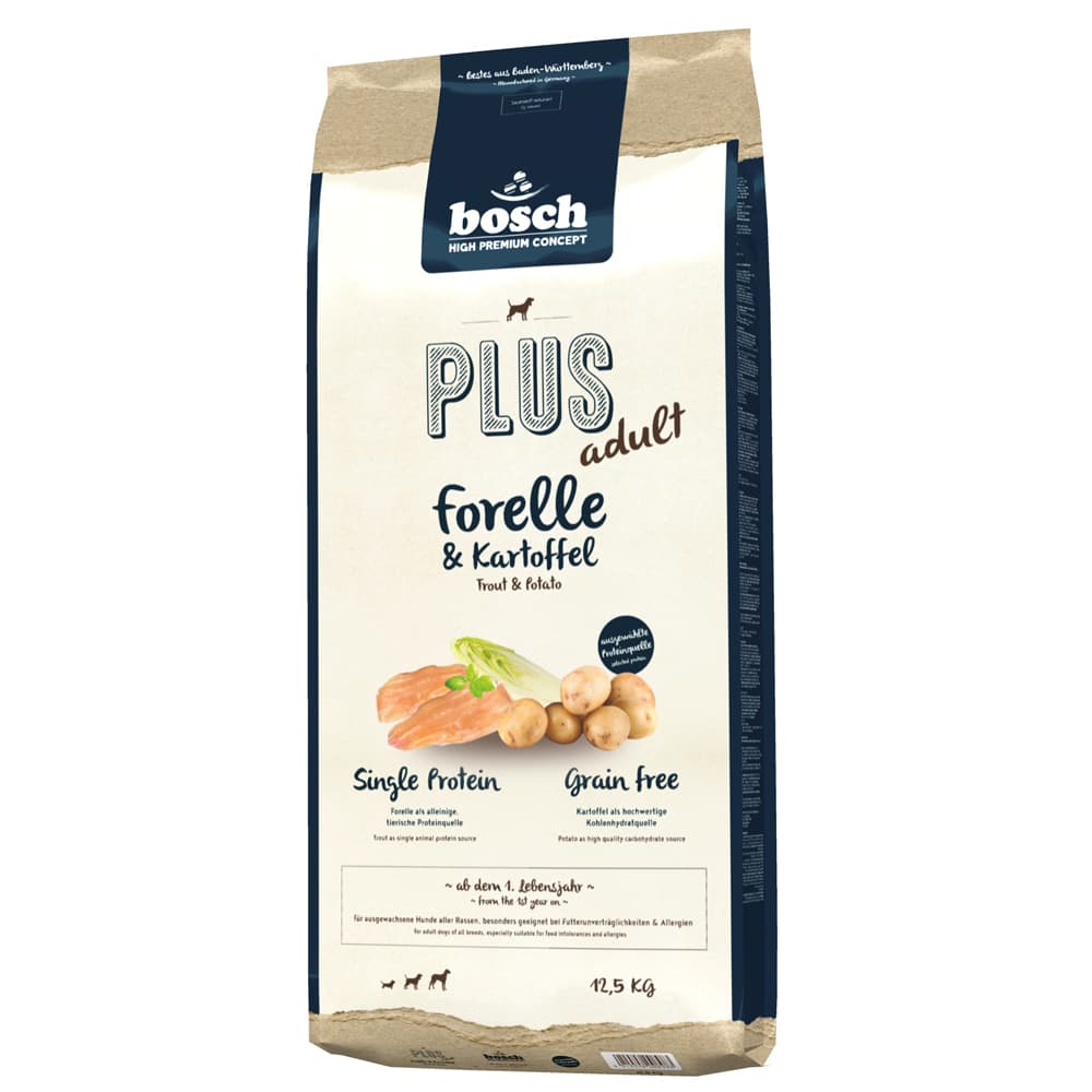 Dwupak bosch - HPC Plus Pstrąg & ziemniaki, 2 x 12,5 kg