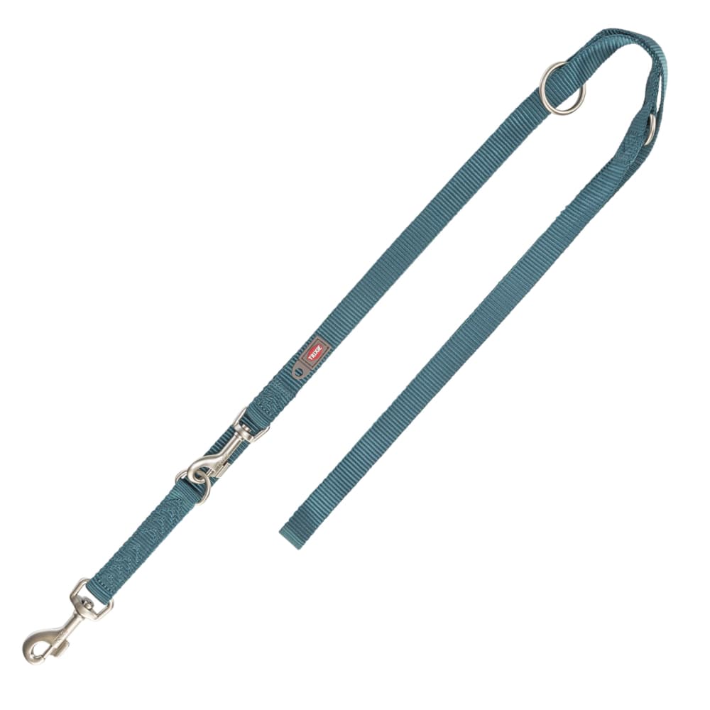 Trixie Premium smycz przedłużająca, petrol - Rozmiar M - L (dł. x szer.): 200 cm x 20 mm