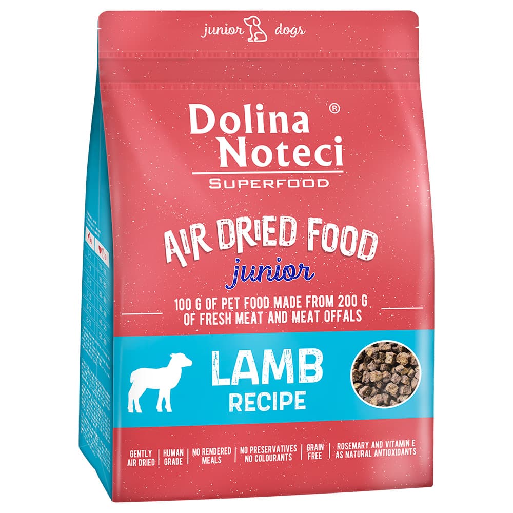 Dolina Noteci Superfood Junior, z jagnięciną - 1 kg