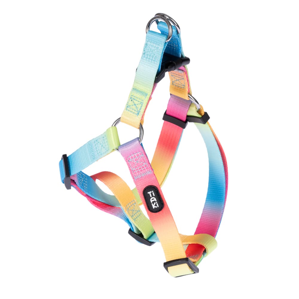 TIAKI szelki Rainbow - Rozmiar M: 50 - 70 cm obwód klatki piersiowej