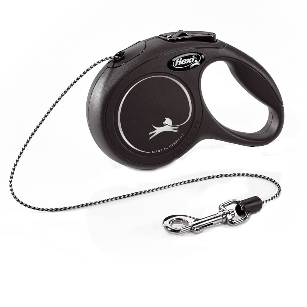 Smycz flexi Cat New Classic - Czarna