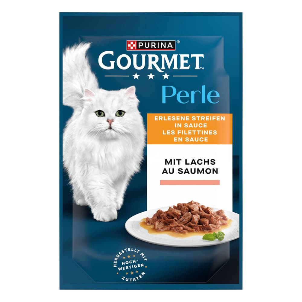 Gourmet Perle, w sosie, 26 x 85 g - Łosoś