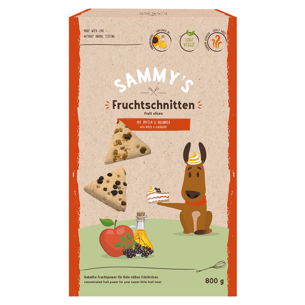 Sammy's chipsy owocowe  - 800 g