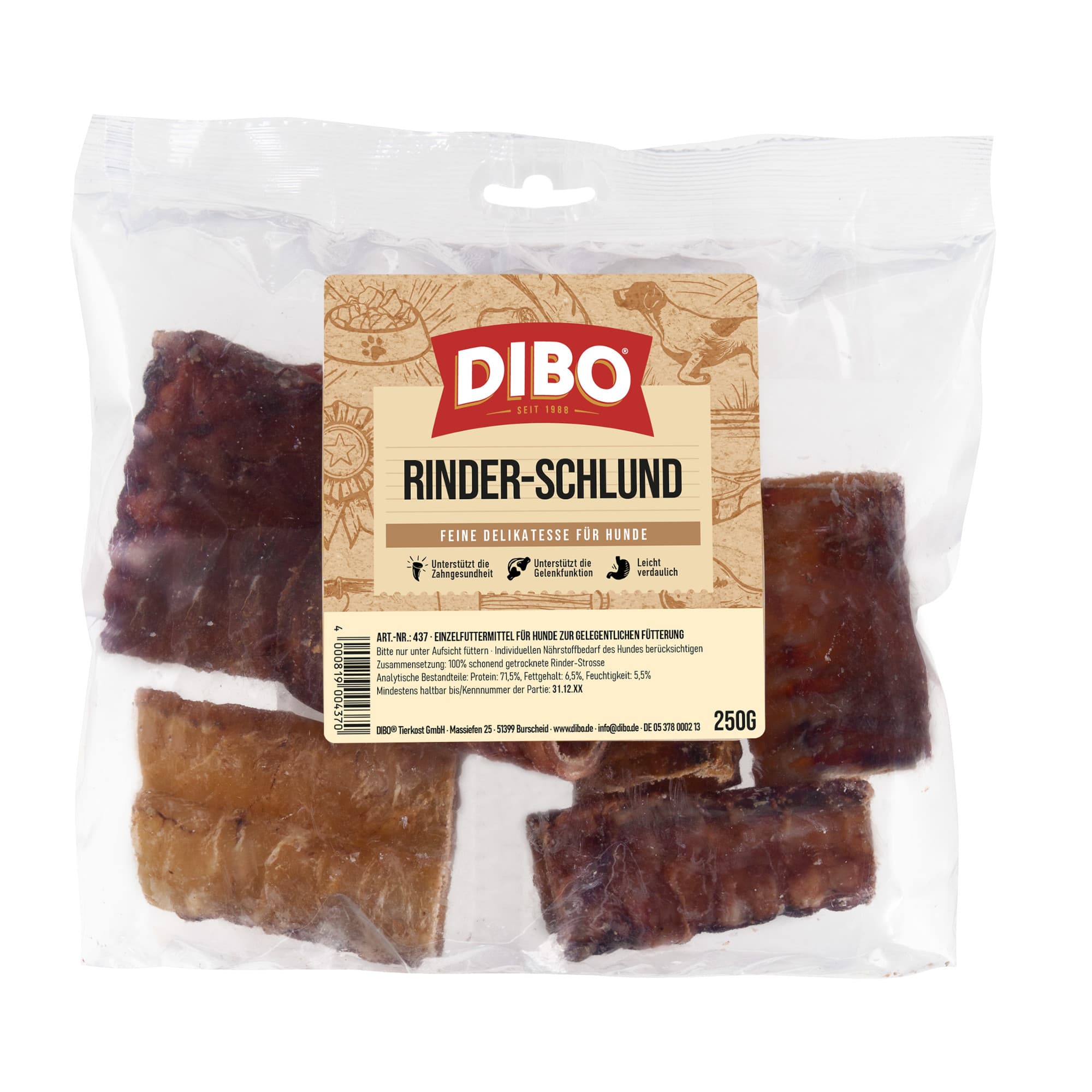 Dibo Premium podgardla wołowe - 500 g