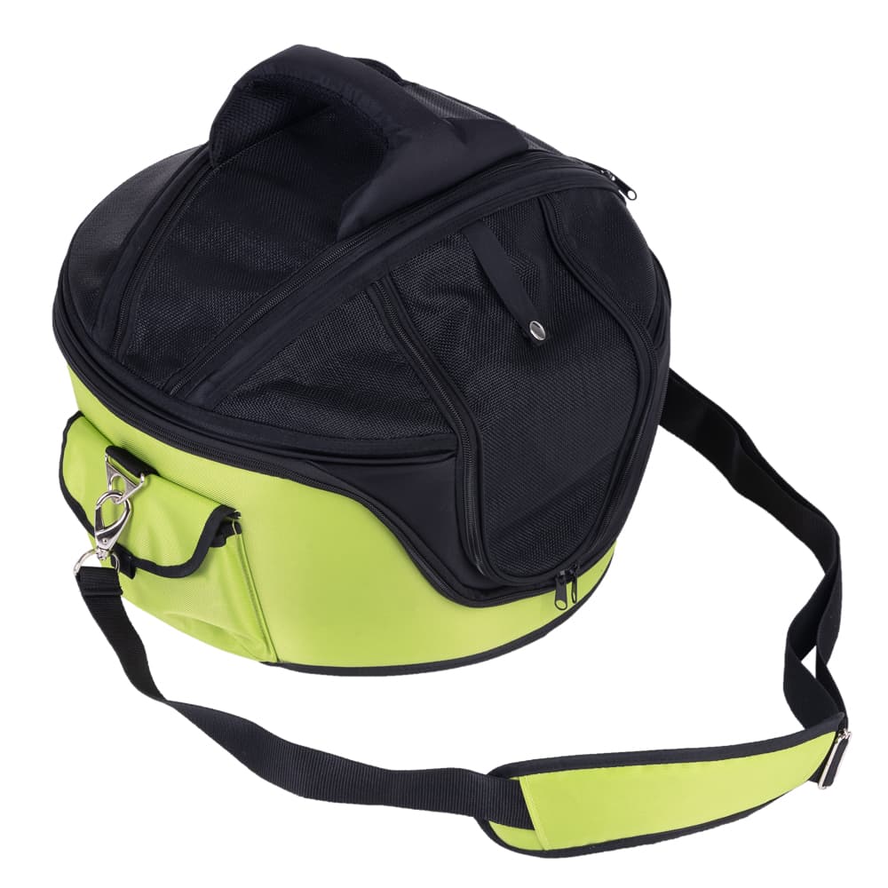 Torba transportowa Sandy - Zielono-czarna, 46 x 44 x 35 cm