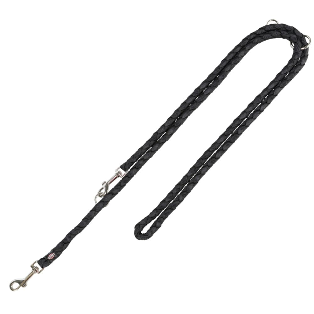 Trixie Cavo smycz przedłużana, czarna - L - XL: dł. 200 cm, Ø 18 mm