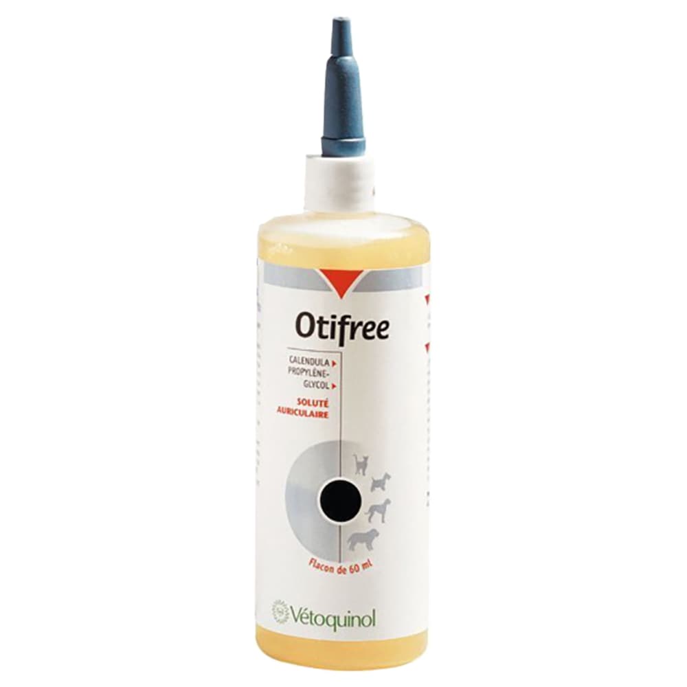 Vetoquinol Otifree dla psów i kotów - 2 x 60 ml
