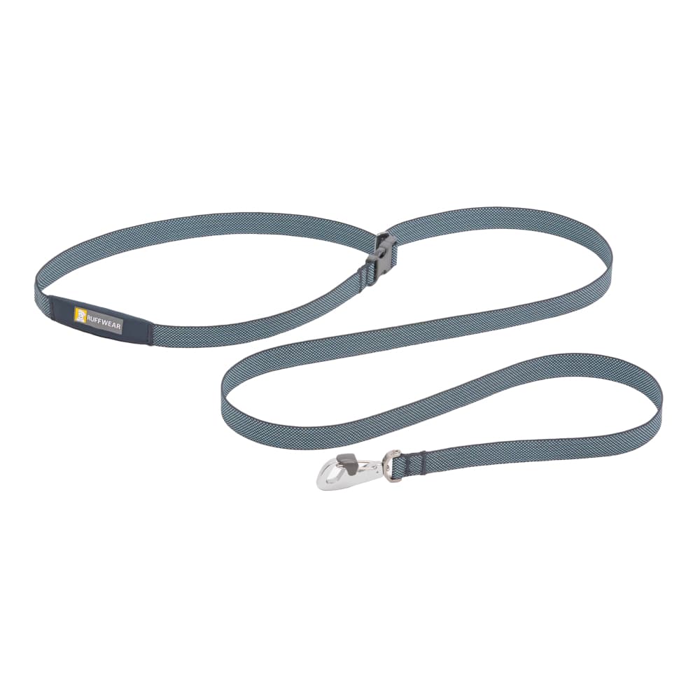 RUFFWEAR Hi & Light Leash, smycz spacerowa - Basalt Grey, dł. 190 cm, szer. 20 mm