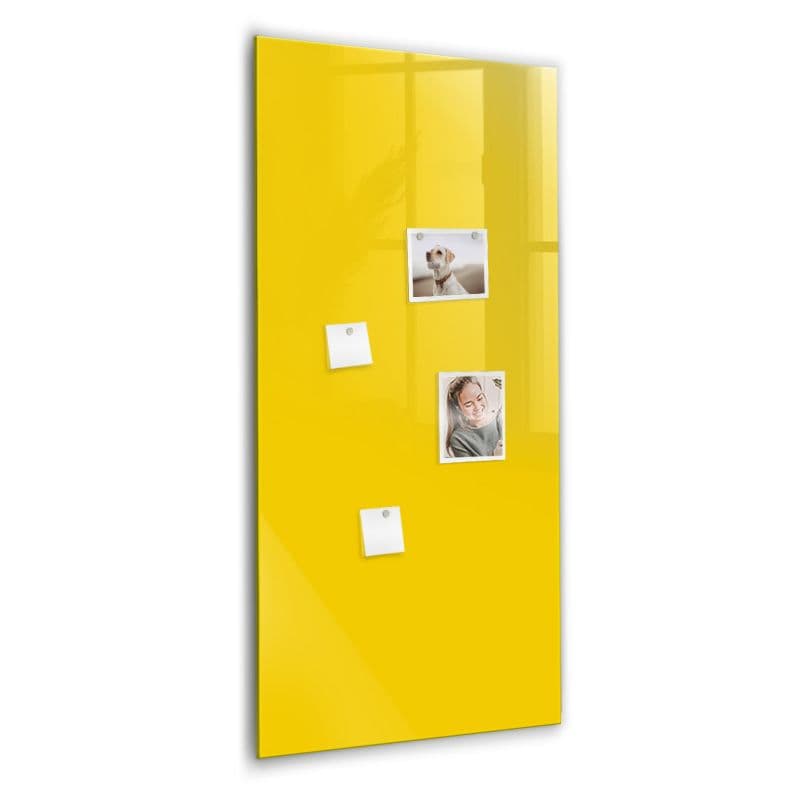 Tablica Magnetyczna Wallfluent 60x120 cm Słoneczny delikatny żółty 1 szt.