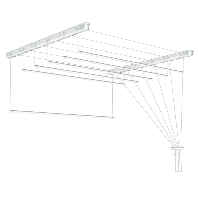 Suszarka sufitowa Sepio 6 prętów 90 cm biała 1 szt.