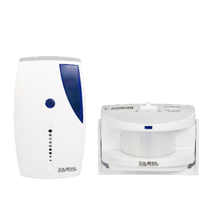 Sygnalizator Wejść Zamel NT-320 Bezprzewodowy 100 M 85 dB IP20 PIR 1 Szt