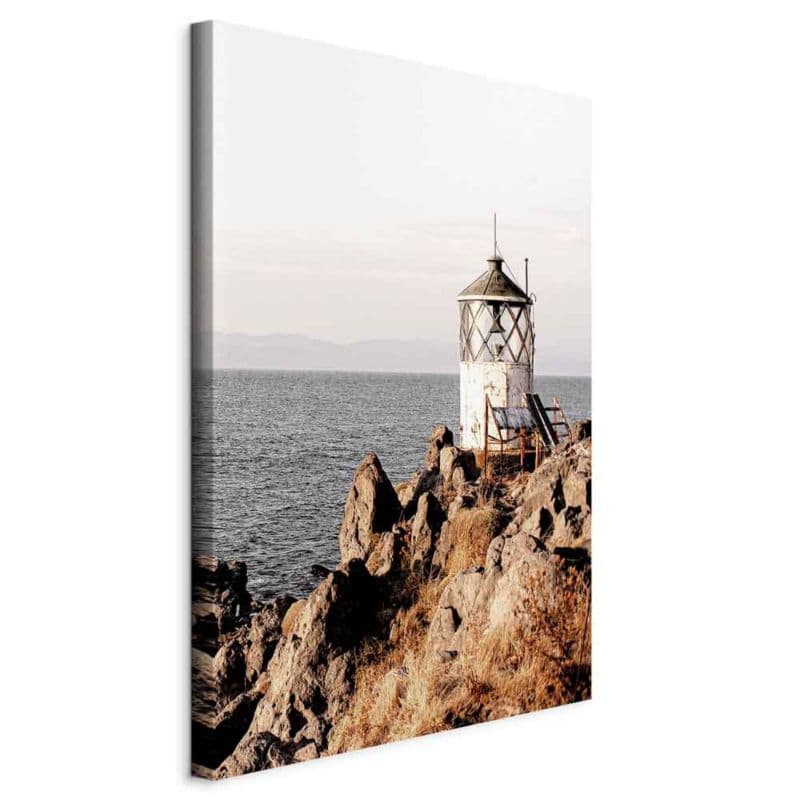 Obraz Artgeist Latarnia na klifie 40 x 60 cm flizelina 1 szt