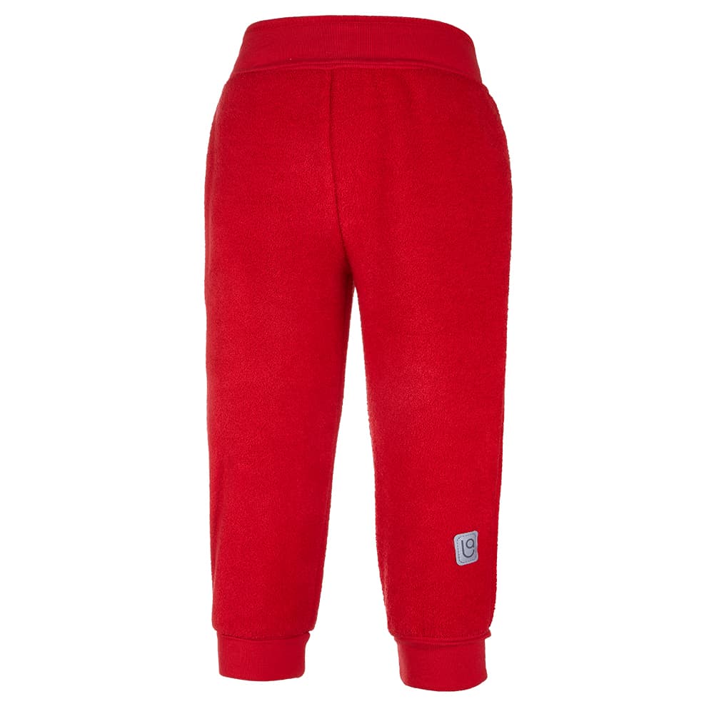 Spodnie dresowe TERRY Outlast® - czerwone 86