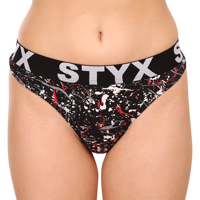 Stringi damskie Styx art sportowa guma Jáchym (IT850) S