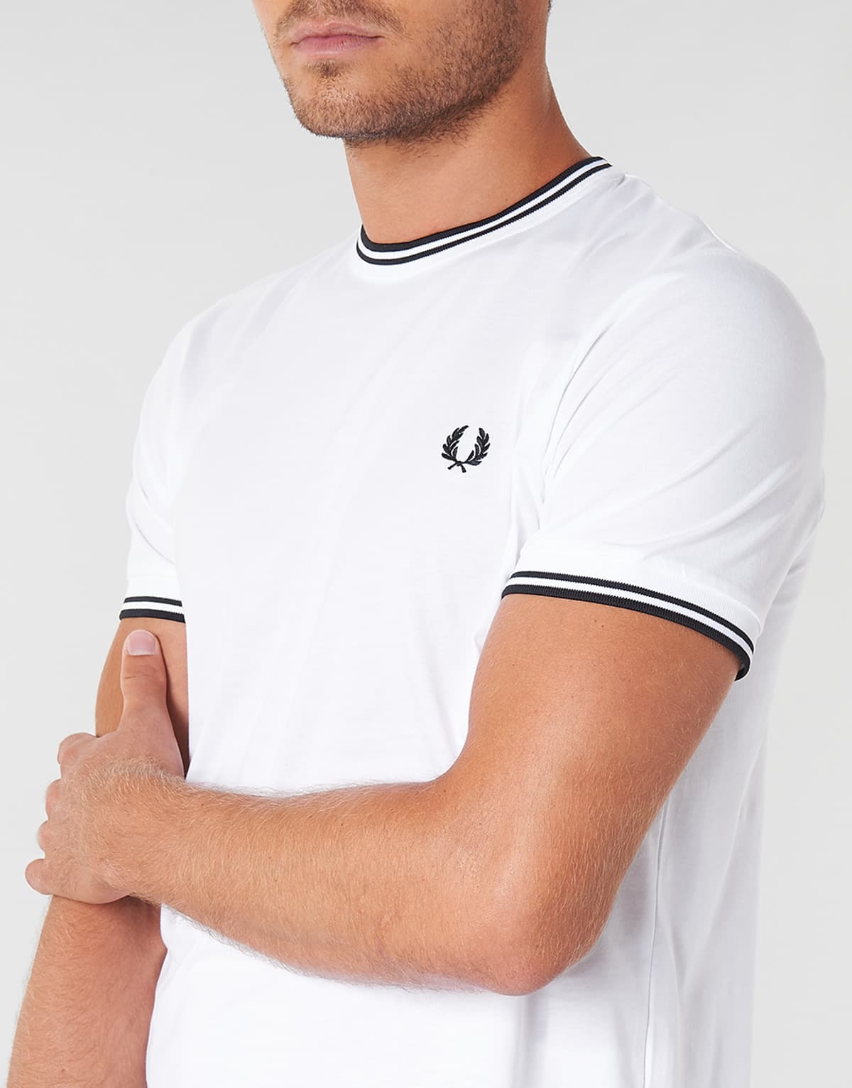 T-shirty z krótkim rękawem Fred Perry  TWIN TIPPED T-SHIRT