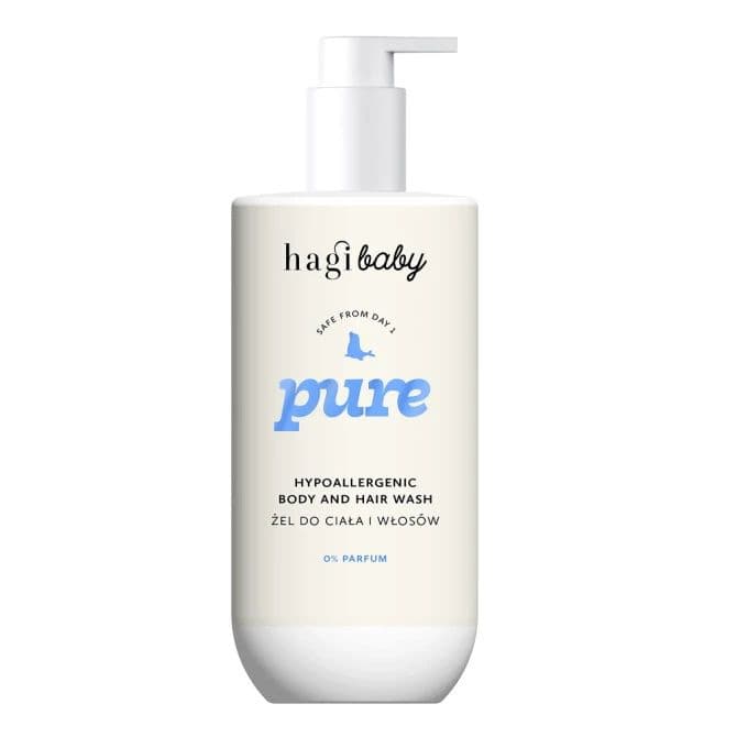 Hagi Baby Pure Hipoalergiczny żel do mycia ciała i włosów, 300 ml