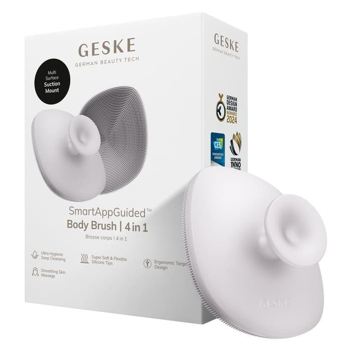 GESKE Silikonowa szczotka do ciała 4 w 1
