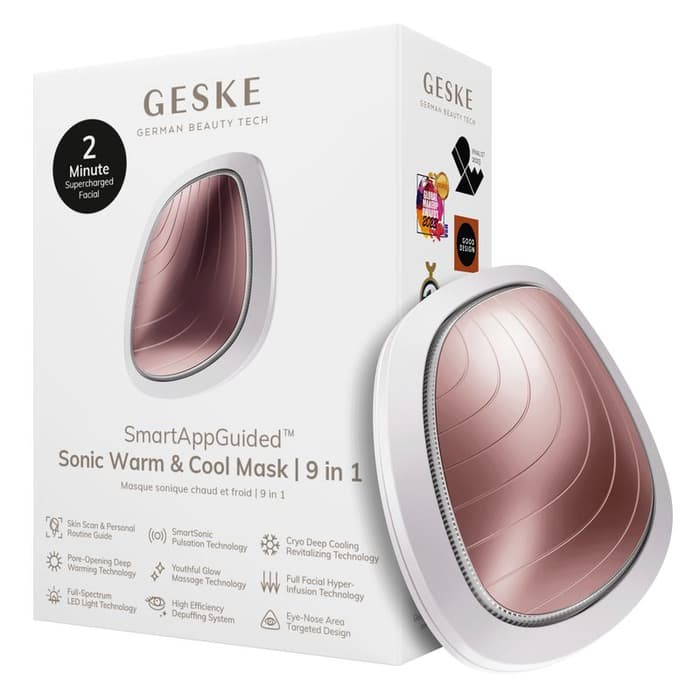 GESKE Szczoteczka soniczna do twarzy - Sonic Warm & Cool Mask 9 in 1