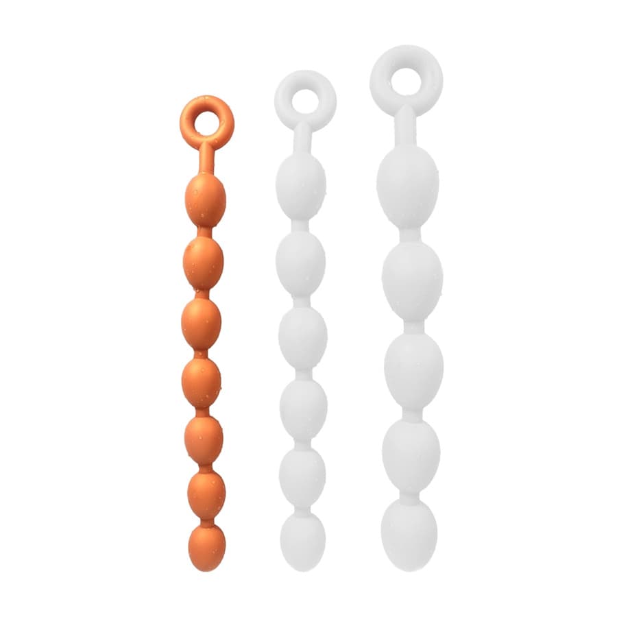 Koraliki analne Chapira balls S 43 x 3.8 cm Orange Anal Master