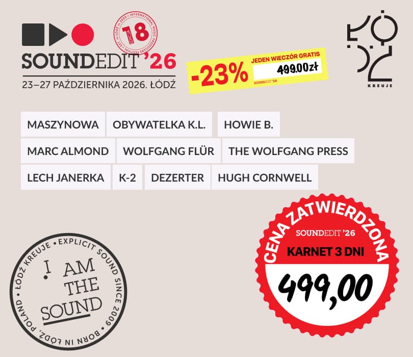 Soundedit'26 - karnet
