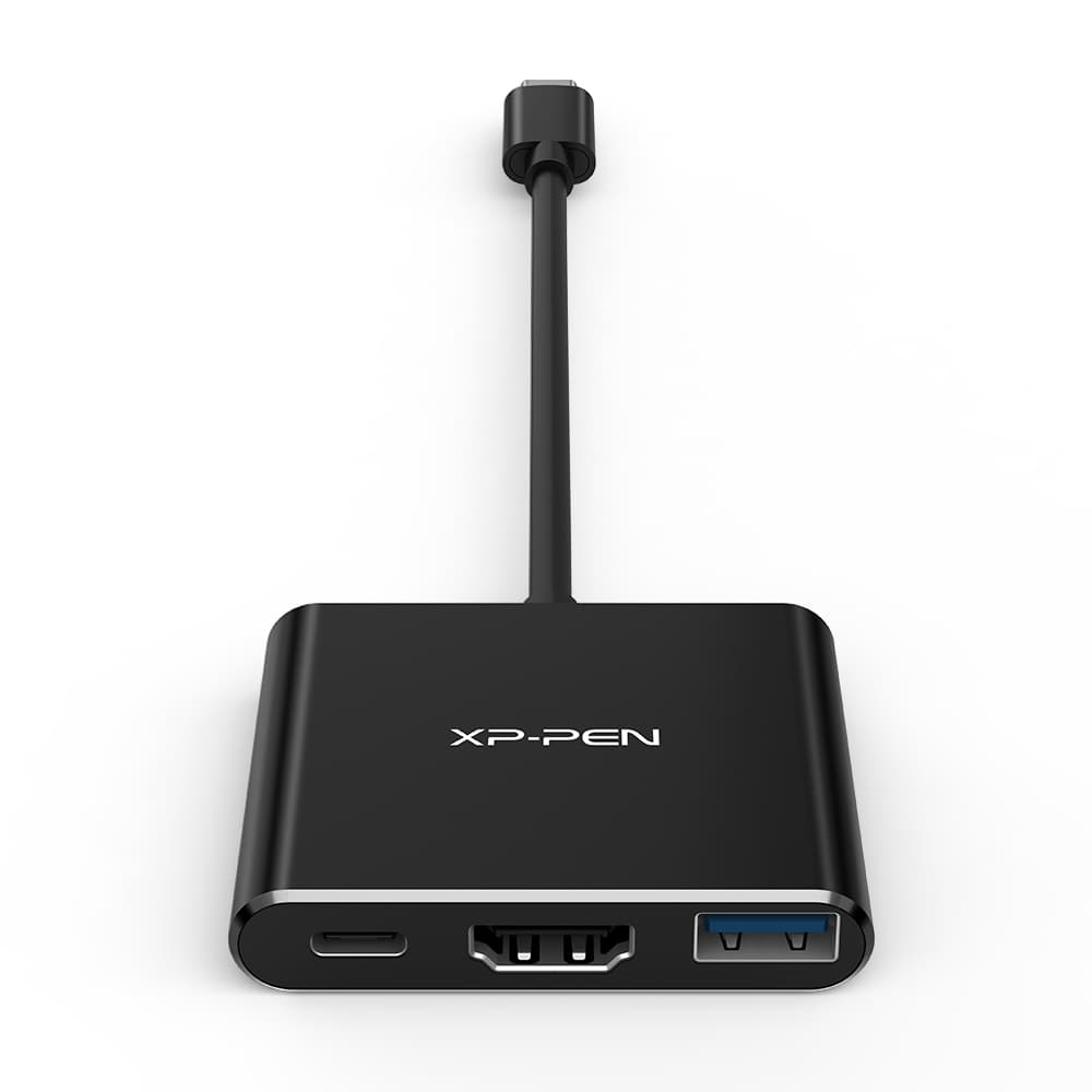 3 in 1 Multifunctional USB-C Hub