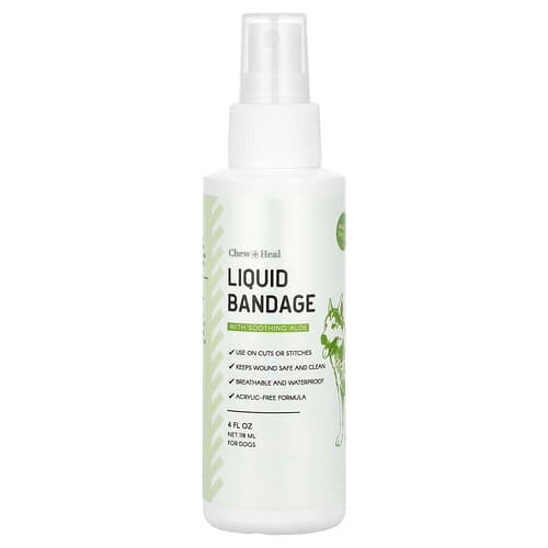 Chew + Heal  Bandaż w płynie  dla psów  118 ml