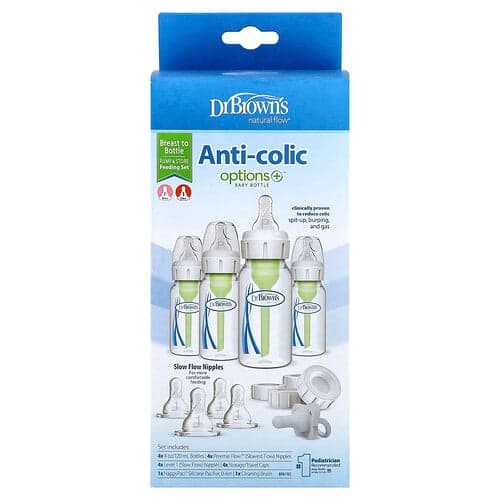 Dr. Brown's  Butelka Anti-Colic  Options+™  zestaw 18-częściowy
