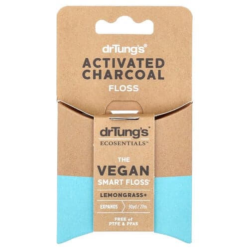 Dr. Tung's  Ecosentials™  The Vegan Smart Floss®  trawa cytrynowa  27 m
