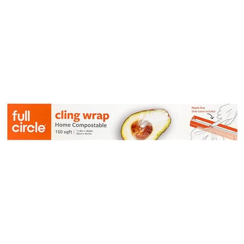 Full Circle  Folia spożywcza  domowa kompostowalna  (11 8 cala x 1830 cala)