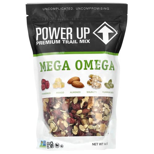 Power Up  Premium Trail Mix  Mega Omega  397 g