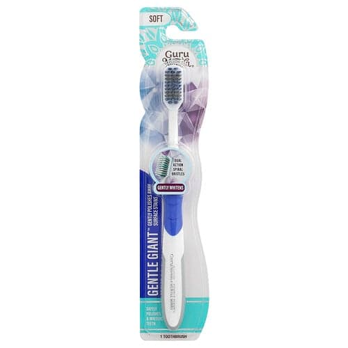GuruNanda  Szczoteczka do zębów Gentle Giant™  miękka  1 szczoteczka