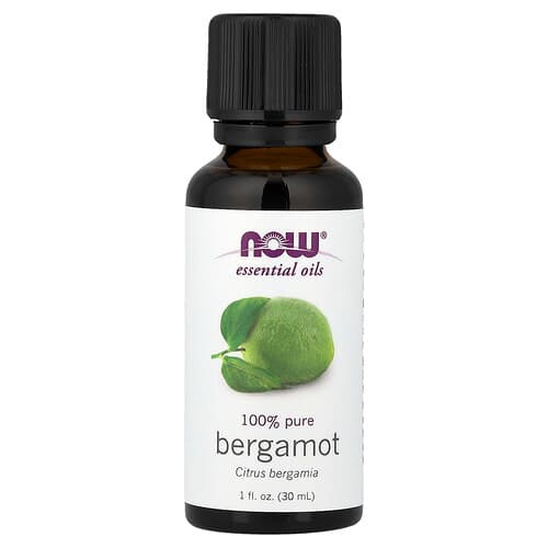 NOW Foods  Olejki eteryczne  bergamotka  30 ml