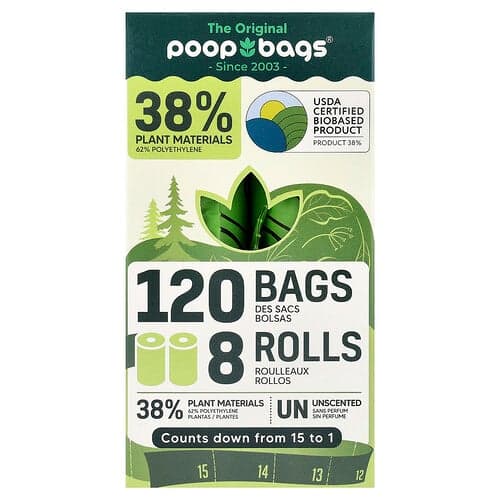 Original Poop Bags  Bezzapachowy  120 torebek
