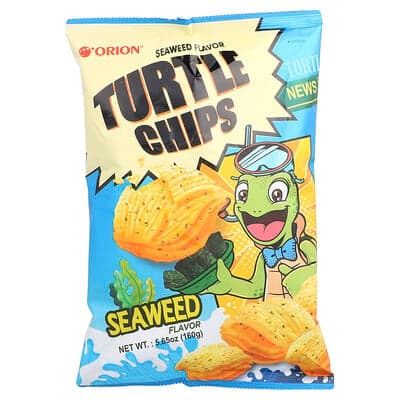 Orion  Chipsy żółwiowe  wodorosty  160 g