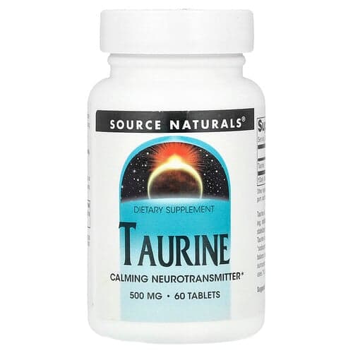 Source Naturals  Tauryna  500 mg  60 tabletek