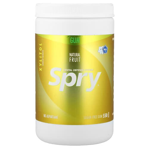 Xlear  Spry®  guma do żucia  naturalne owoce  bez cukru  550 sztuk
