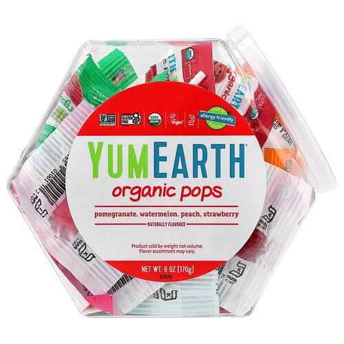 YumEarth  Organiczne napary  najpopularniejsze  170 g